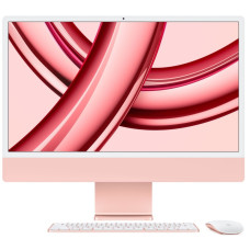 Apple iMac 24" Retina 4,5K, (MQRD3) (M3, 8C CPU, 7C GPU, 8 ГБ, 256 ГБ SSD), Pink