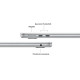 Apple MacBook Air 13" 2024 Silver (MC8H4) (M3 8C, 16 ГБ, 256 ГБ SSD)