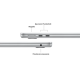 Apple MacBook Air 15" 2024 Silver (MC9J4) (M3 8C, 24 ГБ, 512 ГБ SSD)