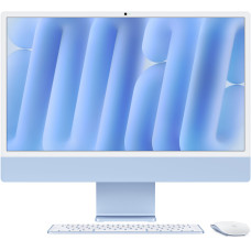 Apple iMac 24" Retina 4,5K, (MWUF3) (M4, 8C CPU, 8C GPU, 16 ГБ, 256 ГБ SSD, 2024), Blue
