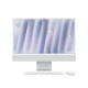 Apple iMac 24" Retina 4,5K, (MCR24RU/A) (M4, 10C CPU, 10C GPU, 24 ГБ, 512 ГБ SSD, 2024), Silver
