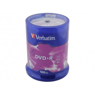 Диск DVD-R Verbatim 4.7 Gb 16x, (100шт)