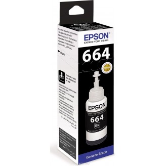 Чернила Epson Т6641 черный C13T66414A
