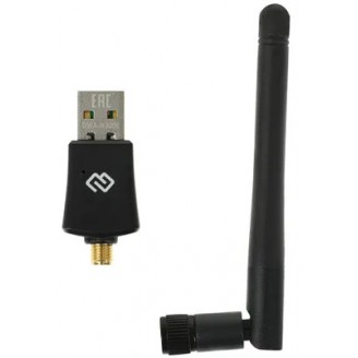 Сетевой адаптер WiFi Digma DWA-N300E USB 2.0