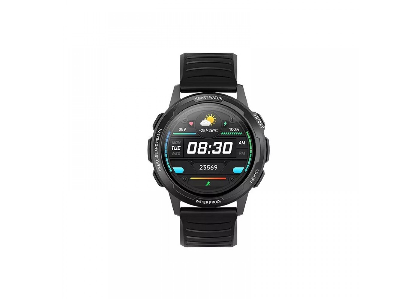 Смарт - часы BQ Watch 1.3 Black+Black