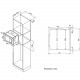 Встраиваемая микроволновая печь Korting KMI 825 XN чёрный