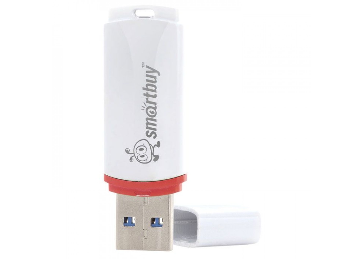 Внешний накопитель Smartbuy 64Gb SB64GBCRW-W USB 2.0 белый