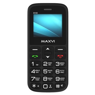 Сотовый телефон MAXVI B100 black
