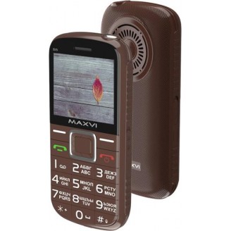 Сотовый телефон Maxvi B5 brown