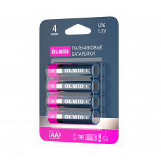 Батарейки Olmio AA/LR06 04