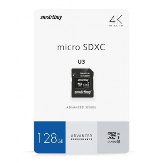 Карта памяти Smartbuy micro SDXC 128Gb Class 10