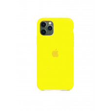 Чехол Silicone Case A для iPhone 11 Pro Max ярко-желтый
