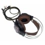 Наушники с микрофоном A4 Bloody G430 черный/коричневый 2.3м мониторные 