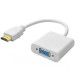 Переходник DEXP HDMI (M)-VGA (F) +jack 3,5