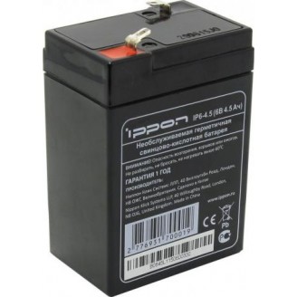Аккумуляторная батарея для ИБП Ippon IP6-4.5 6В, 4.5Ач