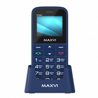 Сотовый телефон MAXVI B100ds blue