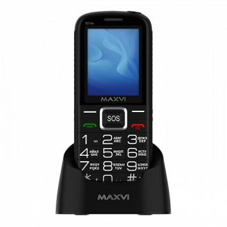 Сотовый телефон MAXVI B21ds black