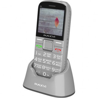 Сотовый телефон Maxvi B5 grey