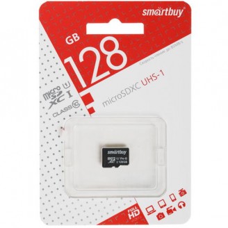 Карта памяти Smartbuy micro SDXC 128GB Class10 UHS-1