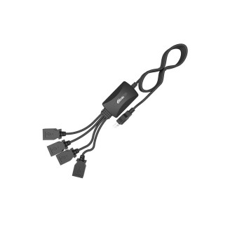 USB - разветвитель RITMIX CR-2405,USB 2.0x4