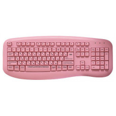 Клавиатура проводная Sven 636 pink USB