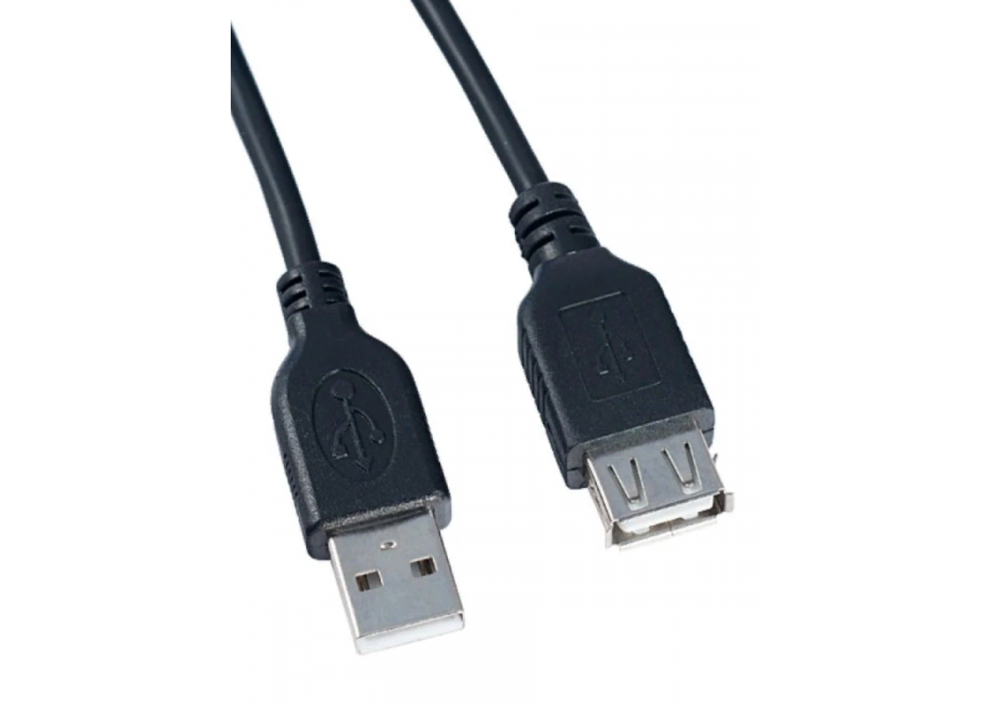 Кабель-удлинитель Perfeo USB 2.0 A вилка - USB A розетка 5м черный