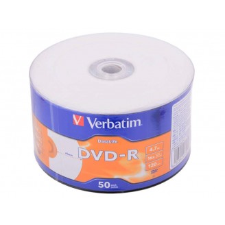 Диск DVD-R Verbatim 4.7 Gb 16x 120 min