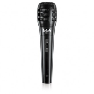 Микрофон проводной BBK CM110,черный