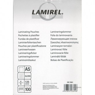 Пленка Lamirel LA-7866101 для ламинирования 125мкм