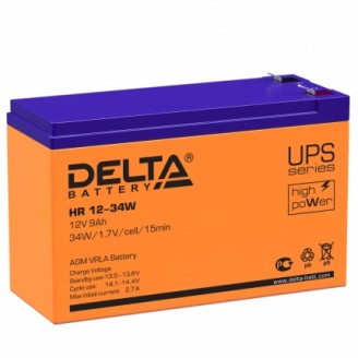 Батарея для ИБП DELTA HR 12-34W 12B 9Ач