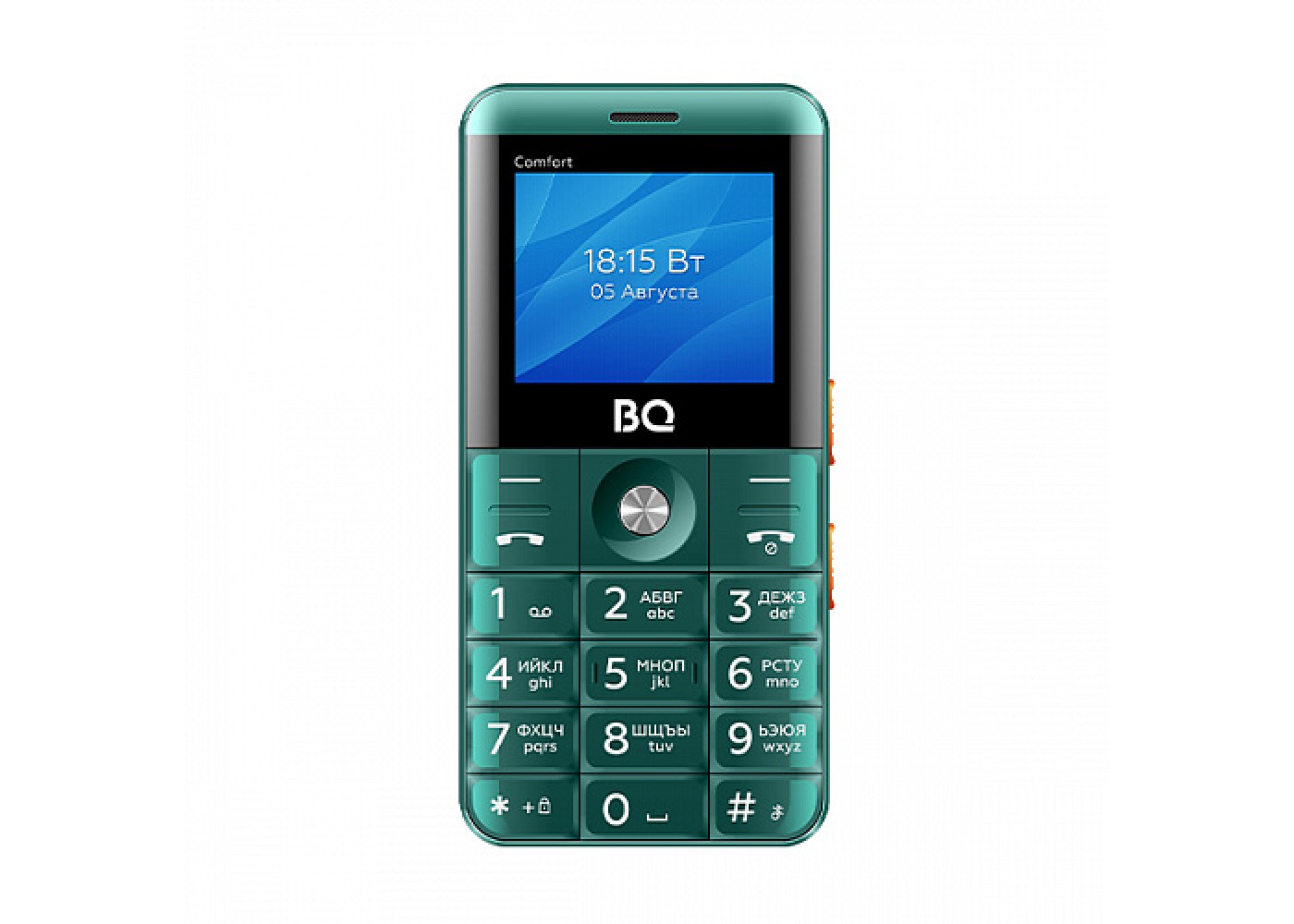 Мобильный телефон BQ COMFORT 2006 Green+Black