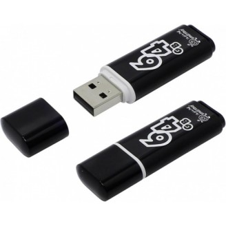 Внешний накопитель Smartbuy Glossy 64Gb USB 2.0