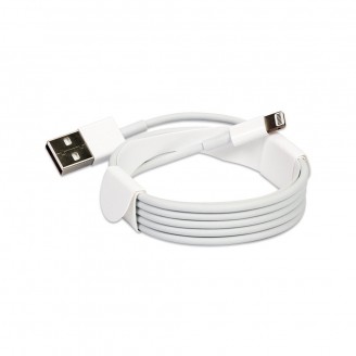Kабель Apple Lighting to USB 1м белый
