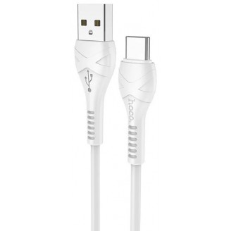 Кабель Hoco X37 Cool power USB - TypeC 1m, Белый