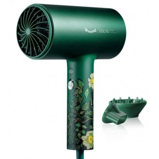 Фен для волос XiaoMi Soocas Negative Ionic Quick-drying Hairdryer Van Gogh Edition H5 с диффузором, Зелёный