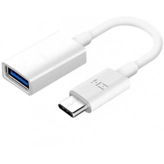 Адаптер ZMI USB/Type-C OTG (HOST) AL271, Белый