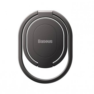 Подставка Baseus Rails Phone Ring, Тёмно-серый (LUGD000013)