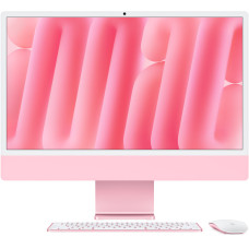 Apple iMac 24" Retina 4,5K, (MWUG3RU/A) (M4, 8C CPU, 8C GPU, 16 ГБ, 256 ГБ SSD, 2024), Pink