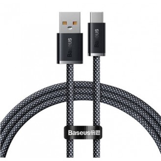 Кабель Baseus Dynamic Series Fast Charging Data Cable USB to Type-C 100W 1m, Серый (CALD000616)