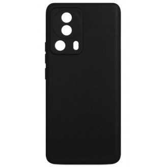 Накладка Silicone Case Logo для Xiaomi 13 Lite, Чёрная