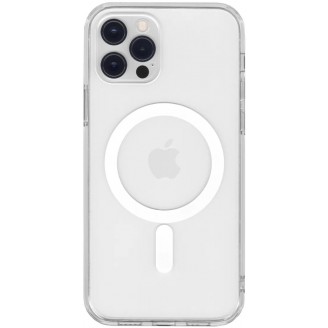 Накладка Remax Crystal Series Case with MagSafe для iPhone 15 Pro Max, Прозрачная (RM-1690)