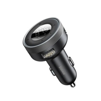 Автомобильное зарядное устройство Baseus Enjoy Car Wireless MP3 Charger 2хUSB, Чёрное (CCLH-01)
