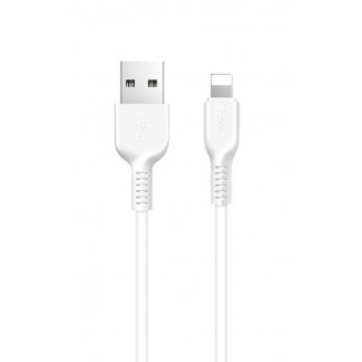 Кабель Hoco X20 Lightning to USB 2m, Белый