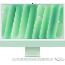 Apple iMac 24" Retina 4,5K, (MWUE3RU/A) (M4, 8C CPU, 8C GPU, 16 ГБ, 256 ГБ SSD, 2024), Green