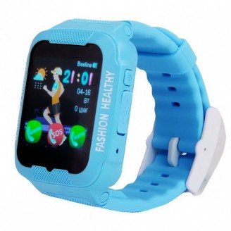 Умные часы Smart Baby Watch SBW KID, голубые
