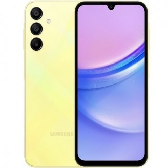 Смартфон Samsung Galaxy A15 4/128Gb Yellow (SM-A155F)