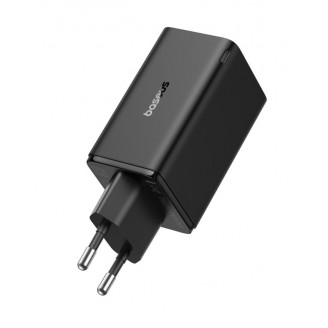 Сетевое зарядное устройство Baseus GaN6 Pro Fast Charger 2C+2U 65W, Чёрный (P10162701113-00)