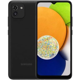 Смартфон Samsung Galaxy A03 64Gb Чёрный (SM-A035F)