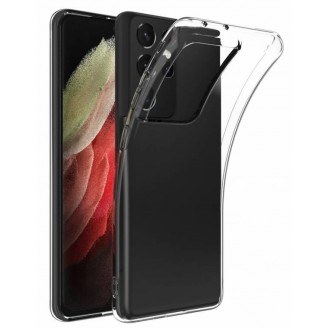 Чехол для Samsung Galaxy S21+ силикон, прозрачный