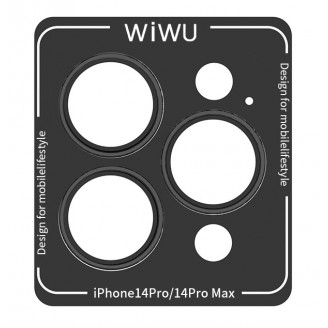 Защитное стекло на камеру Wiwu Lens Guard для iPhone 14 Pro/14 Pro Max, Серый